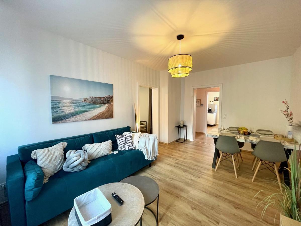 Downtown Apartment By Ninja Spaces - Kingsize-Bett, Kueche, Netflix, Terrasse Wuppertal Exteriér fotografie