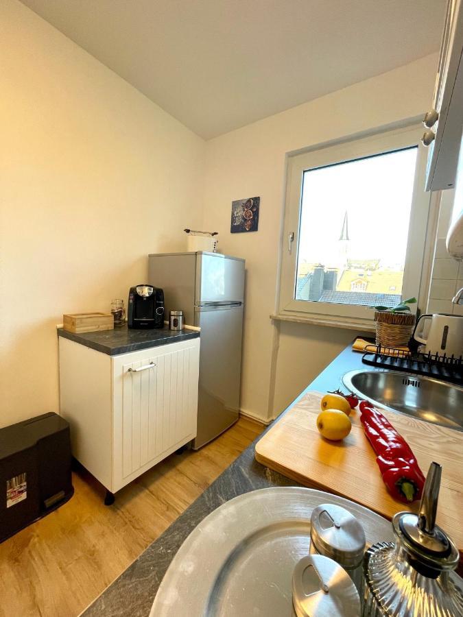 Downtown Apartment By Ninja Spaces - Kingsize-Bett, Kueche, Netflix, Terrasse Wuppertal Exteriér fotografie